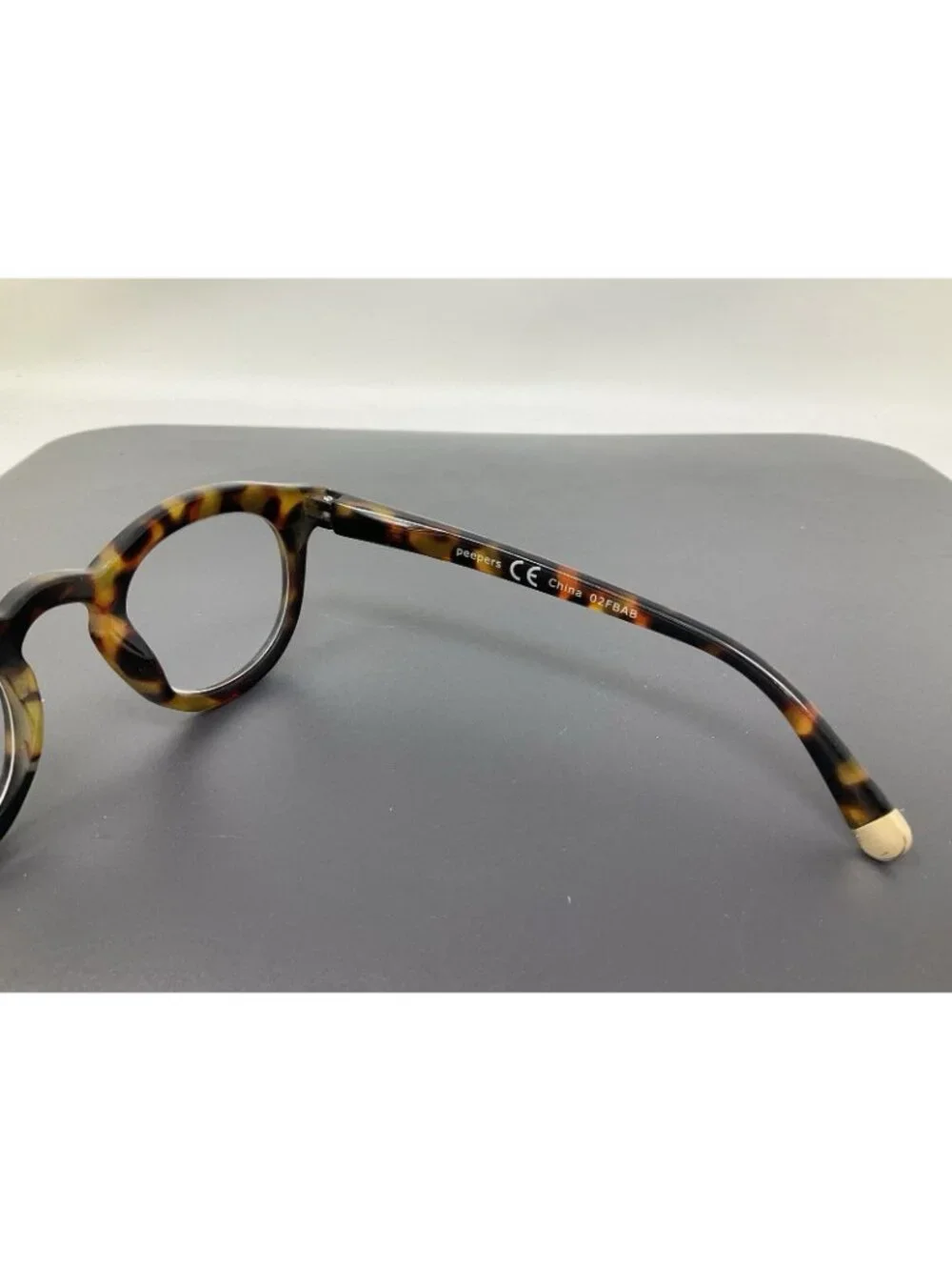 PEEPERS Stardust Focus, Brown Tortoise Reading Glasses +1.75 Blue Light Filter